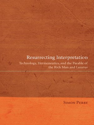 cover image of Resurrecting Interpretation